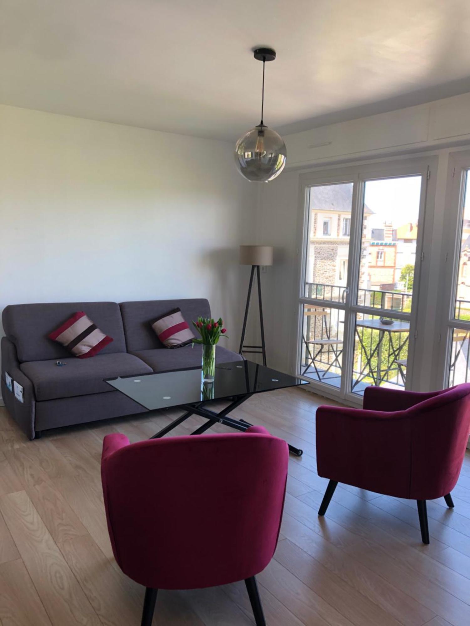 Studio Tout Confort Apercu Mer Appartement Dinard Buitenkant foto